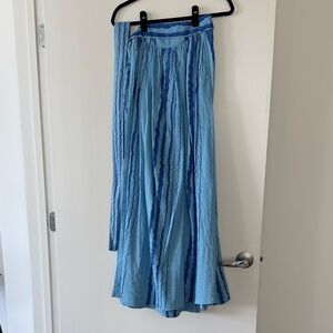 CPB Coniglio Palm Beach Striped Maxi Skirt